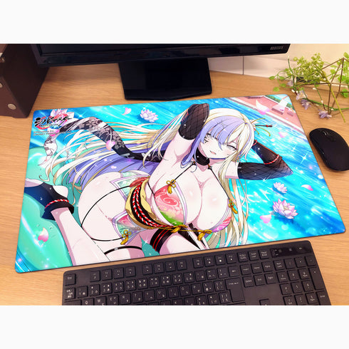 『シノビマスター 閃乱カグラ NEW LINK』ラバーマット (睡蓮/NEWコレクション)